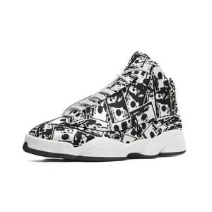 Unisex High Top Leather Sneakers